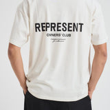 T-shirt uomo girocollo bianca OCM41114 FLATWHITE REPRESENT 