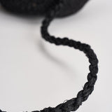 Borsa donna Arona in rafia nera ARONA BLACK IBELIV 