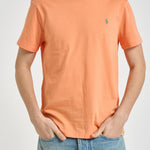 T-shirt uomo girocollo arancione 710671438 457 RALPH LAUREN 