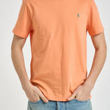 T-shirt uomo girocollo arancione 710671438 457 RALPH LAUREN 