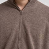 Maglia uomo con zip sabbia FZ1ML WC12R920 FILIPPO DE LAURENTIS 