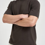 T-shirt uomo girocollo marrone 302821 21 KANGRA 