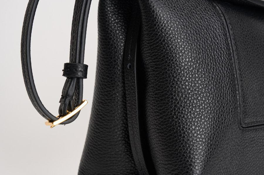 Borsa donna "Penelope" Slouch nera 000148 BLACKCRUST WANDLER 