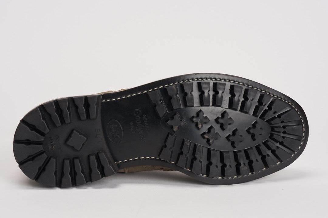 Stivali chelsea uomo Henry in camoscio biege HENRY VISONE TRICKER'S 