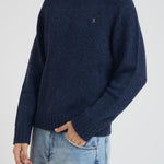 Maglia uomo girocollo blu 710982142 001 RALPH LAUREN 