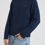 Maglia uomo girocollo blu 710982142 001 RALPH LAUREN 