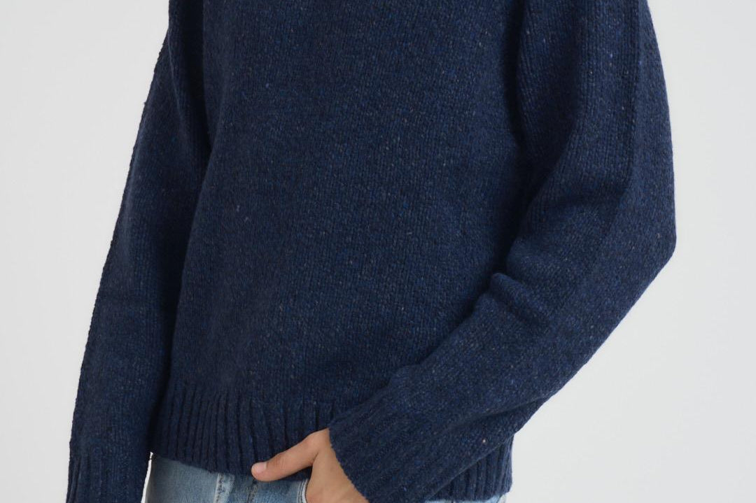 Maglia uomo girocollo blu 710982142 001 RALPH LAUREN 