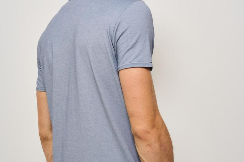 T-shirt uomo girocollo grigia 25221 12 RRD 