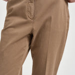 Pantalone donna Galene tortora 177832 D6314600 INCOTEX 
