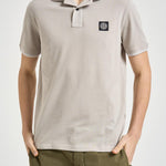 Polo uomo manica corta beige 2200010 S0018V0061 STONE ISLAND 