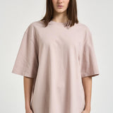 T-shirt donna girocollo rosa GUP01873D P00157625235 GOLDEN GOOSE 