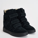 Sneakers donna con tacco interno nera BK0010FA B3E04SBKMD ISABEL MARANT 