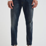 Jeans uomo regular in denim scuro UP577 DFE311ULL1 DONDUP 