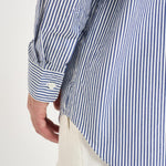 Camicia uomo a righe bianco e blu B018 BLUE COMME DES GARCON PLAY 