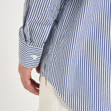 Camicia uomo a righe bianco e blu B018 BLUE COMME DES GARCON PLAY 