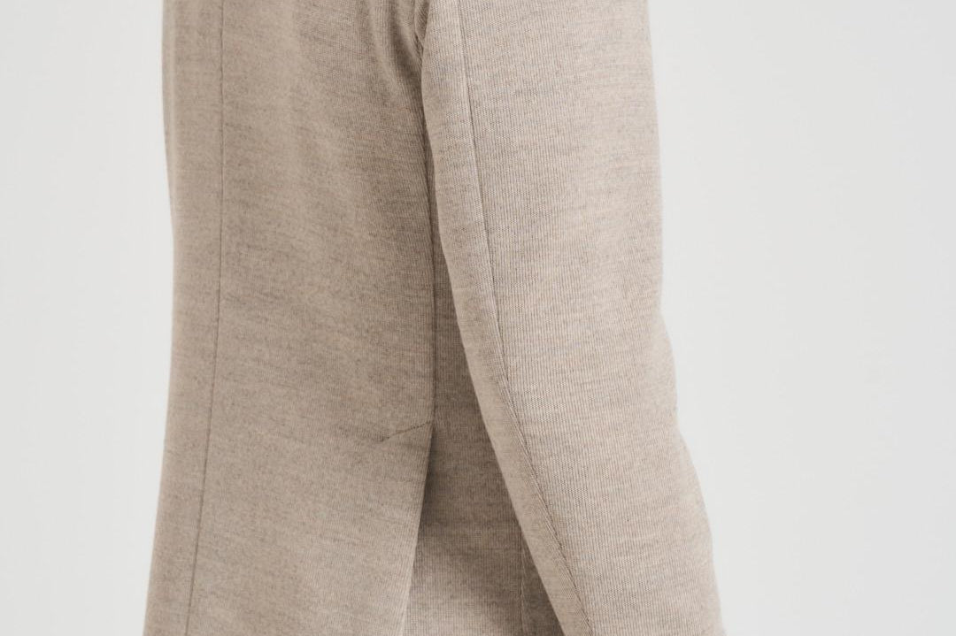 Giacca uomo monopetto in lana beige 1SMJ22K 0209A1143 TAGLIATORE 