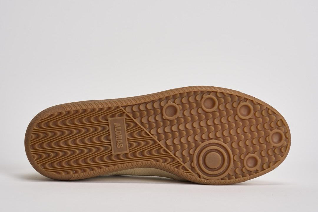 Sneakers donna in suede beige S100709 01 ALOHAS 