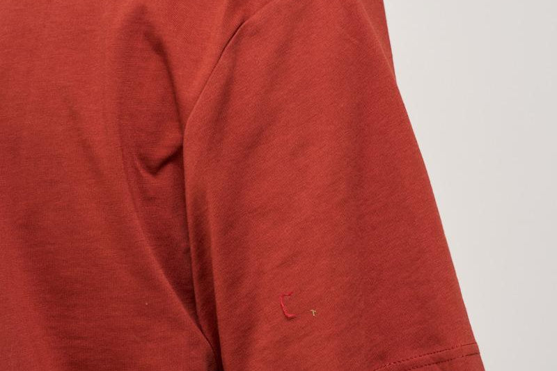 T-shirt uomo girocollo mattone TH7318 AFS LACOSTE 