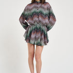 Abito donna corto zig zag multicolor DS26SG2S BC0065SMSNR MISSONI 