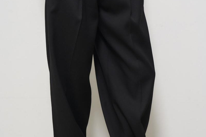 Pantalone donna wide-leg nero GWP01203 P00154690100 GOLDEN GOOSE 
