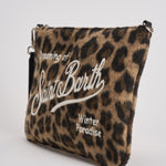 Pochette donna Parisienne in misto lana leopardata PARISIENNE FTLEO18 MC2 SAINT BARTH 