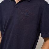 Polo uomo blu LDM310120 460460DARK NAVY LES DEUX 