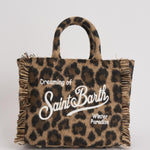 Borsa donna Vanity Felt animalier VANITYFELT LEO18 MC2 SAINT BARTH 