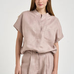 Blusa donna Ilenia rosa antico ILENIA IL34 ANTICO NINE IN THE MORNING 