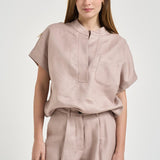Blusa donna Ilenia rosa antico ILENIA IL34 ANTICO NINE IN THE MORNING 