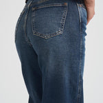 Jeans donna a palazzo in denim scuro 7U66SA91 U7CSC 7 for all Mankind 