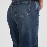 Jeans donna a palazzo in denim scuro 7U66SA91 U7CSC 7 for all Mankind 