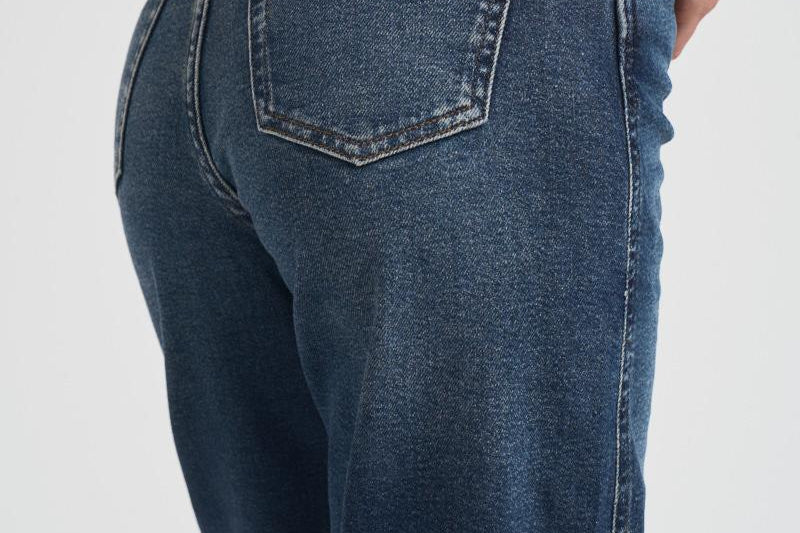 Jeans donna a palazzo in denim scuro 7U66SA91 U7CSC 7 for all Mankind 