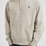 Felpa uomo con cappuccio grigia 710P02442 001 RALPH LAUREN 