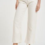 Jeans donna gamba dritta crema JILL 8800WHITE ICON DENIM 