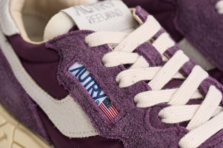 Sneakers donna Reelwind in suede viola WWLW NC44 AUTRY 