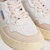 Sneakers donna Medalist panna, beige e bordeaux AULW LS03 AUTRY 