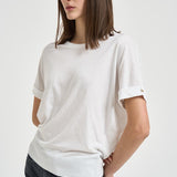 T-shirt donna girocollo bianca JG000312D 520561000 HERNO 