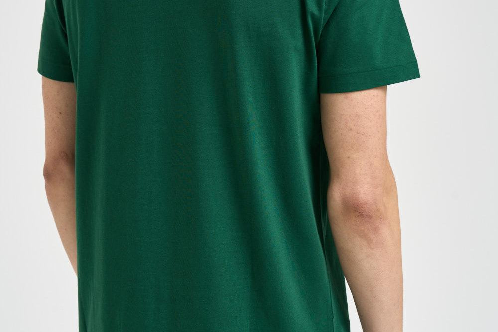 T-shirt uomo girocollo verde 710671438 461 RALPH LAUREN 