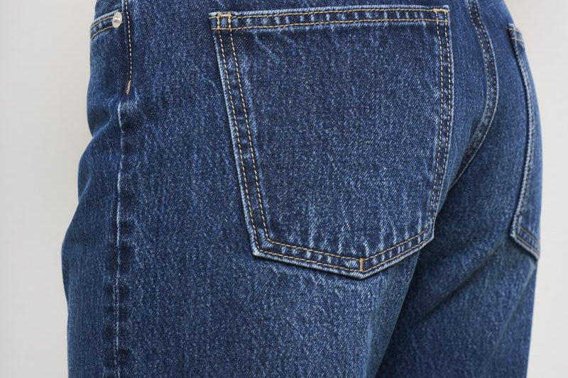 Jeans donna in denim scuro 352P551 07 CYCLE 