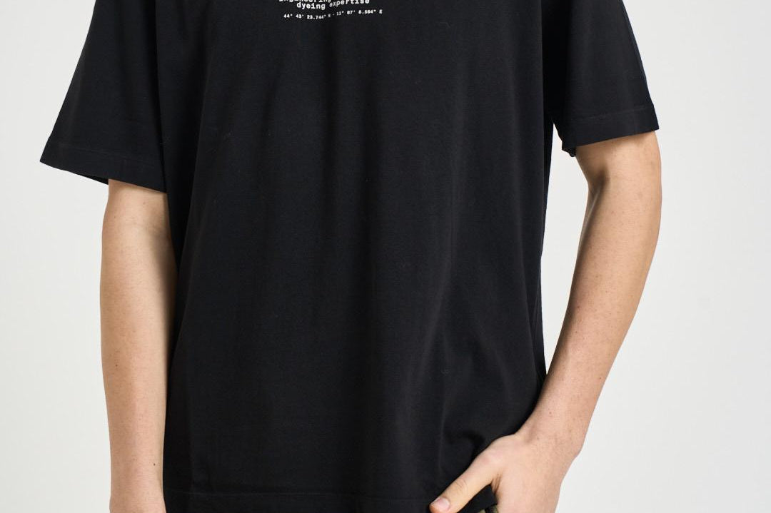 T-shirt uomo girocollo nera 2100001 S0285V0029 STONE ISLAND 