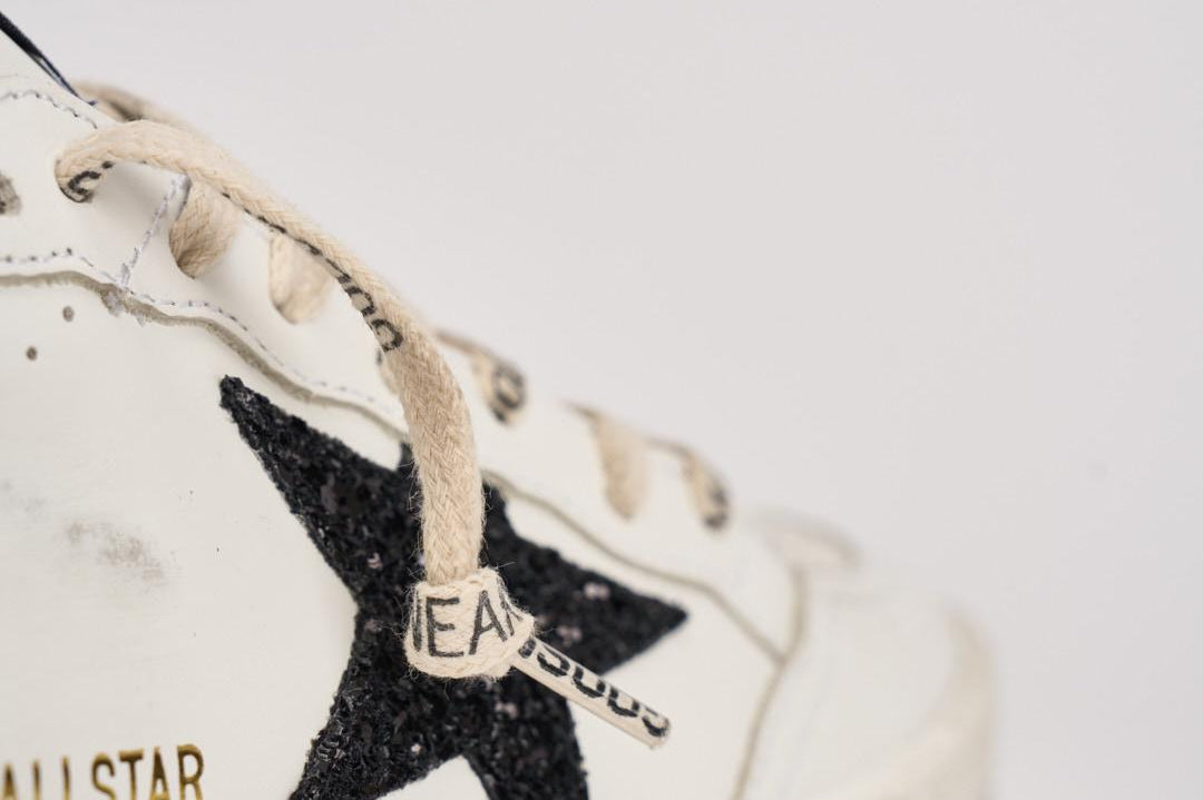 Sneakers donna Ball Star con strass bianca GWF00117 F00611810750 GOLDEN GOOSE 