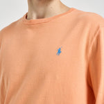 Maglia uomo girocollo arancione pastello 710890558 514 RALPH LAUREN 