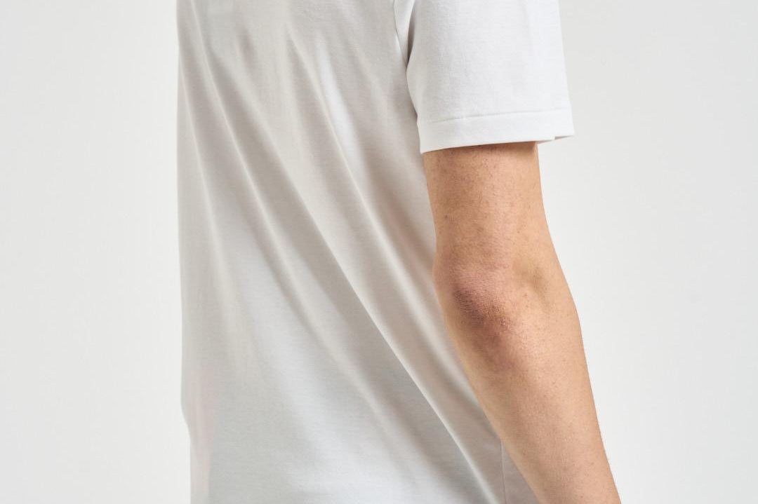 T-shirt uomo girocollo bianca 710740727 002 RALPH LAUREN 