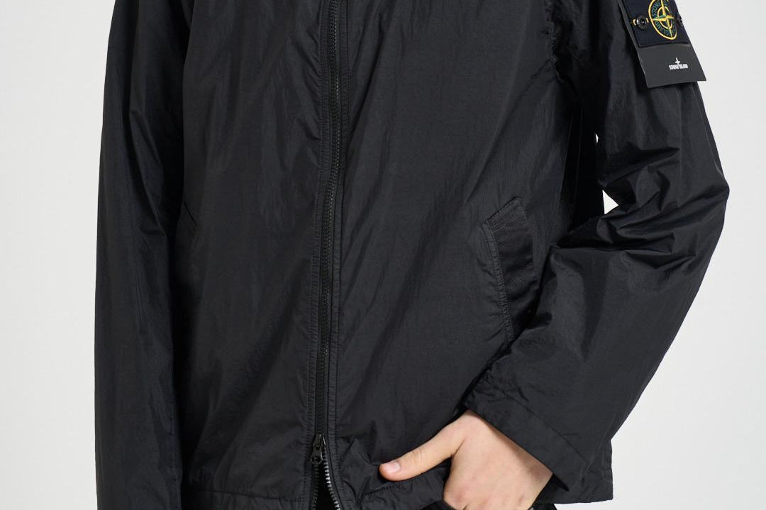 Giacca uomo con cappuccio nera 4100001 S0A23V0029 STONE ISLAND 