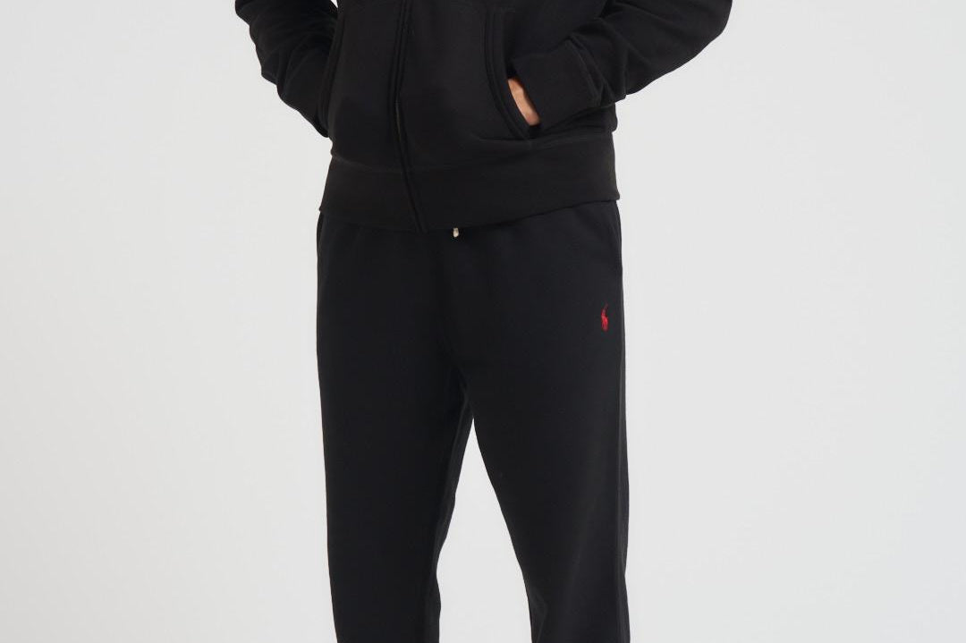 Felpa uomo con cappuccio nera 710813297 001 RALPH LAUREN 
