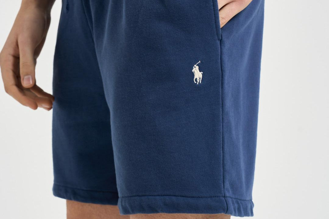 Bermuda uomo in felpa blu 710934602 011 RALPH LAUREN 