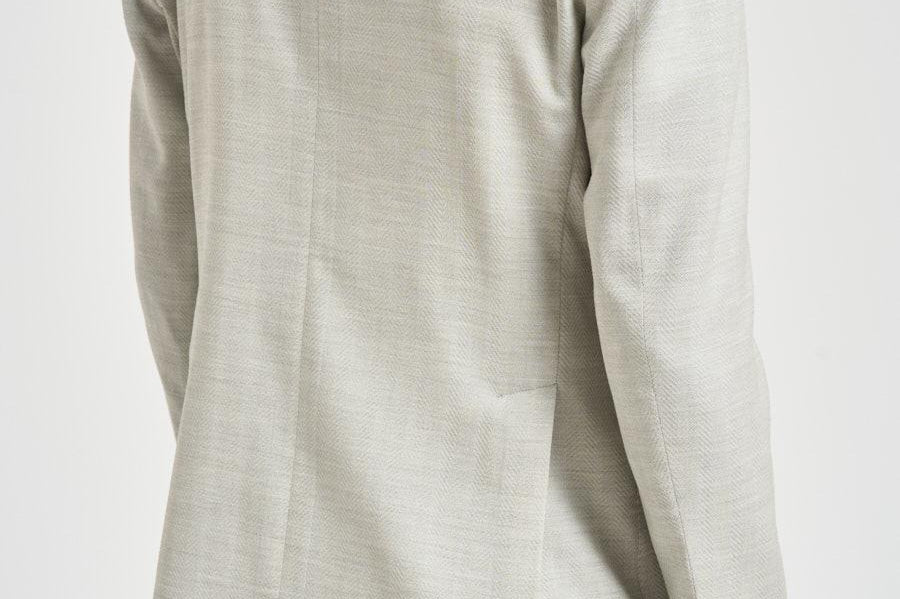 Giacca uomo doppiopetto grigio chiaro 1SMC20K 210025P1031 TAGLIATORE 