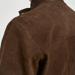 Giubbotto uomo in suede marrone RIVERSIDE SUEDE126 THE JACK LEATHERS 