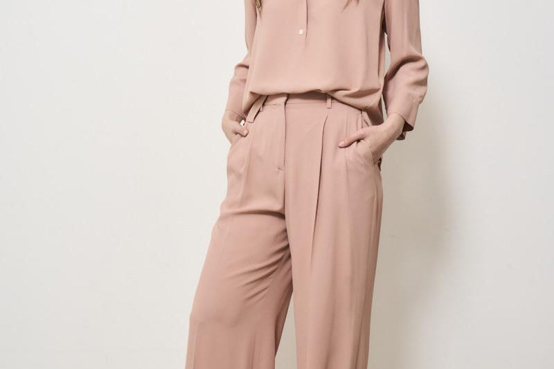 Camicia donna rosa 5S1005 L8045112 GLANSHIRT 