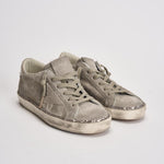 Sneakers donna Super-Star in suede grigio GWF00857 F00805915864 GOLDEN GOOSE 